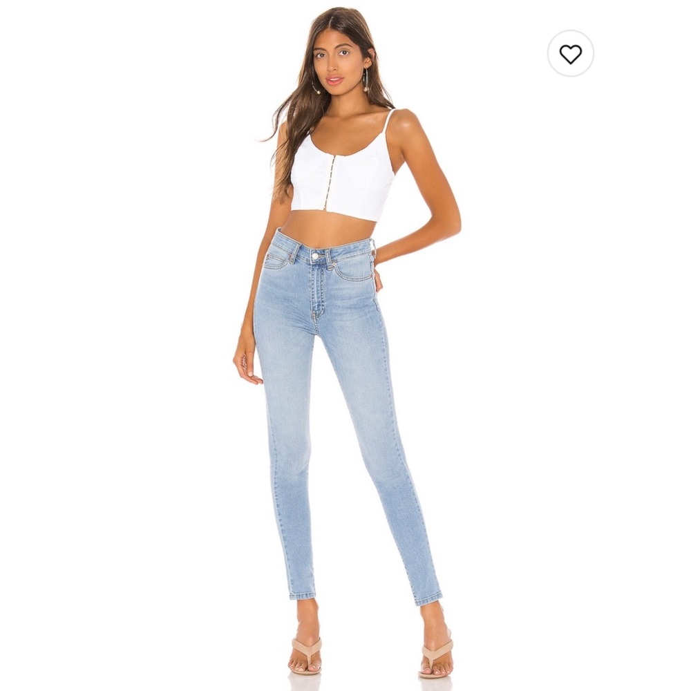 Dr. Denim Erin Skinny Jeans Distorted Blue - 26